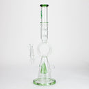 H2O | 19" Cone diffuser glass water bong [H2O-5012] Glass Bong Canadian Distributor