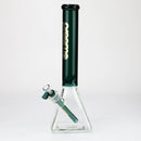 preemo - 16 inch Pyramid Base Beaker [P038] Glass Bong preemo TEAL
