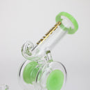 preemo - 10 inch Double Drum Bubbler [P085] Glass Bong preemo