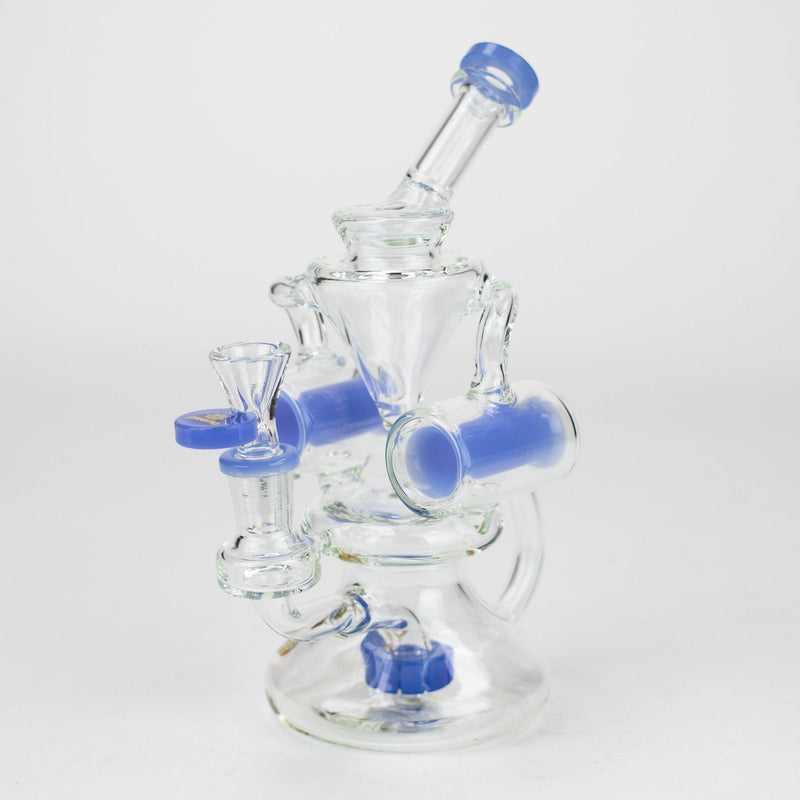 O preemo -  8 inch Double Finger Hole Recycler [P086]