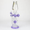 preemo - 16 inch Sprocket to Coil Bubbler [P087] Glass Bong preemo PURPLE
