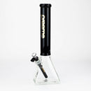 preemo - 16 inch Pyramid Base Beaker [P038] Glass Bong preemo BLACK