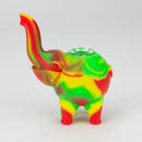 Fortune | 4.5"Silicone Elephant hand pipe-Assorted Silicone Pipe Super Supplys Inc