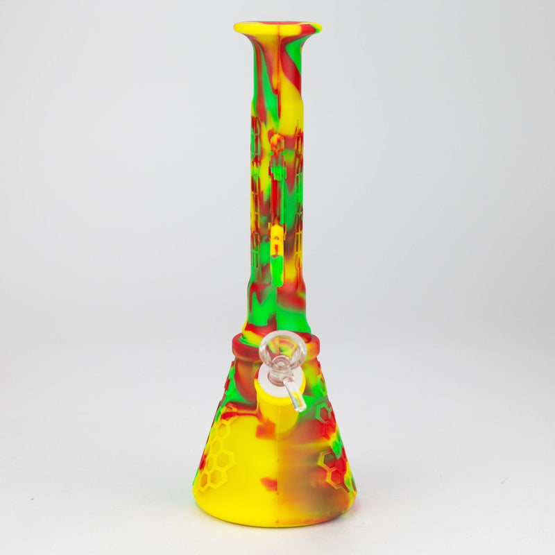 O Fortune | 11-½" Silicone AK-47 Bong-Assorted