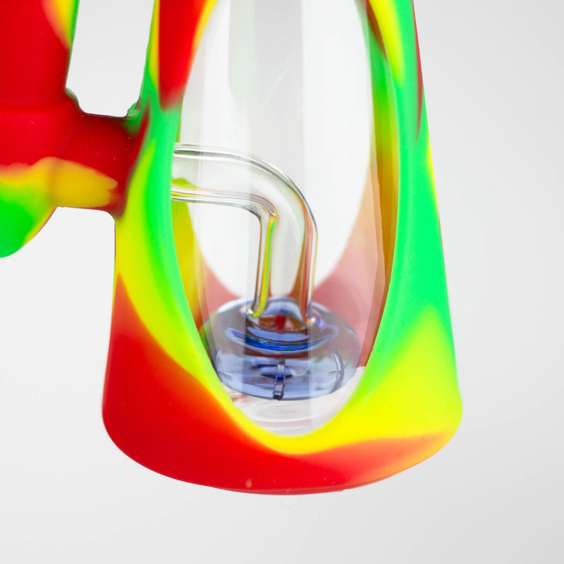 Fortune | 6.5" Multi-color Cone silicone water bong-Assorted [SP1049] Resin · Silicone · Plastic Bong Fortune