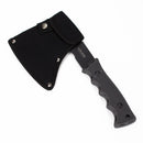 ALPHASTEEL | Tactical Axe with Sheath Black Hatchet [F103A] Sword · Machete · Axe JJ Distribution
