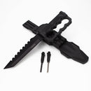 ALPHASTEEL | 11.5″ Tactical Hunting Knife [2628A] Fixed Blade Knife JJ Distribution