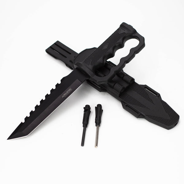 O ALPHASTEEL | 11.5″ Tactical Hunting Knife [2628A]