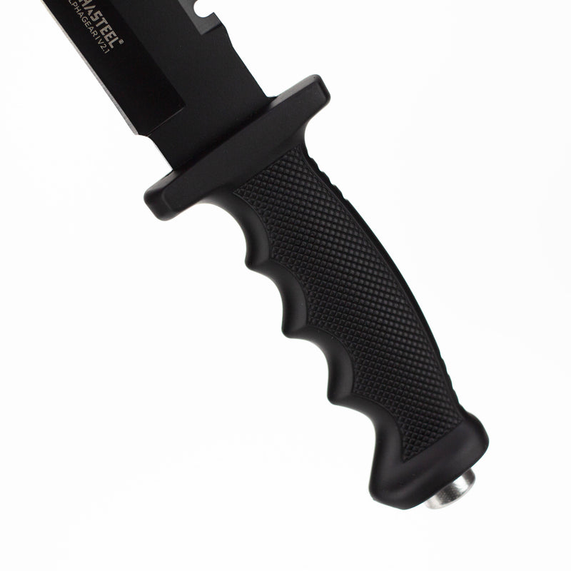 O ALPHASTEEL | 11.5″ Tactical Hunting Knife with throwing Knife [1248A]