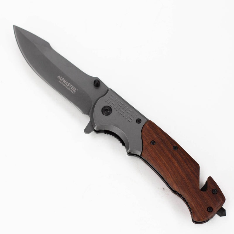 O ALPHASTEEL | 9" Folding Pocket knife [DA308]