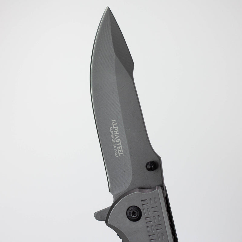 O ALPHASTEEL | 9" Folding Pocket knife [DA308]