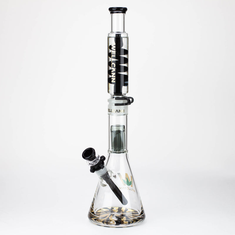 O WELLCANN | 18" Glycerine Detachable Glass Bong [560]