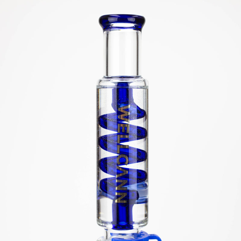 O WELLCANN | 18" Glycerine Detachable Glass Bong [560]