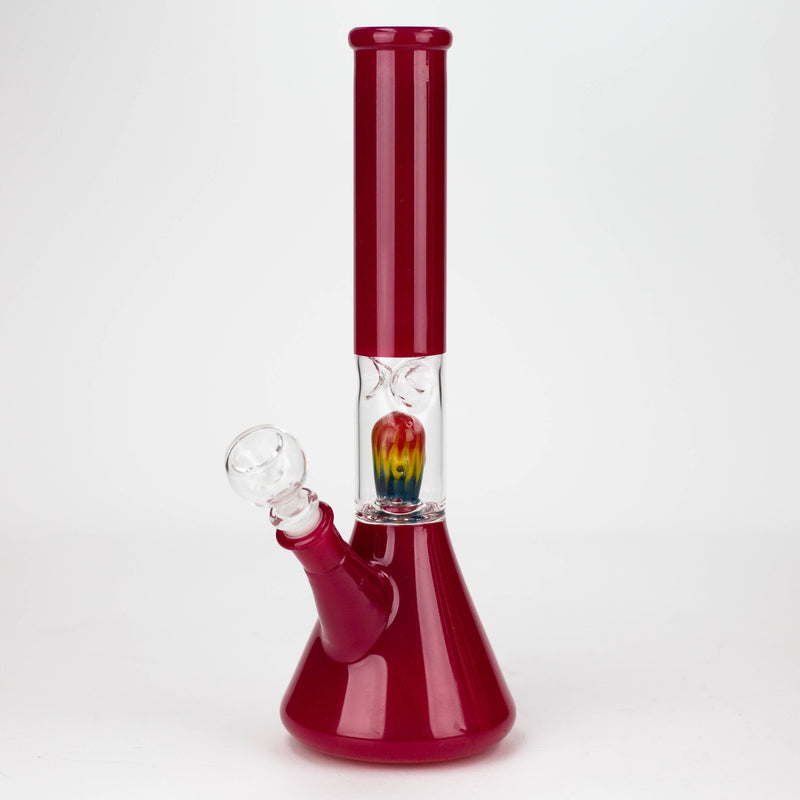 O 12" Rasta Water Beaker Water Bong [UB-12-RASTA]