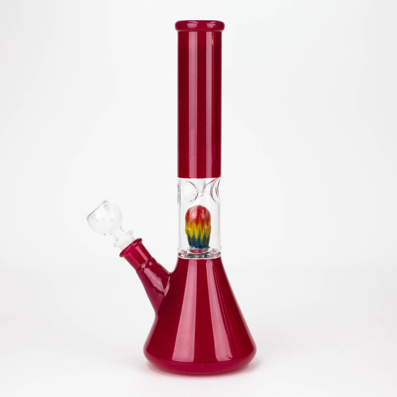 O 12" Rasta Water Beaker Water Bong [UB-12-RASTA]