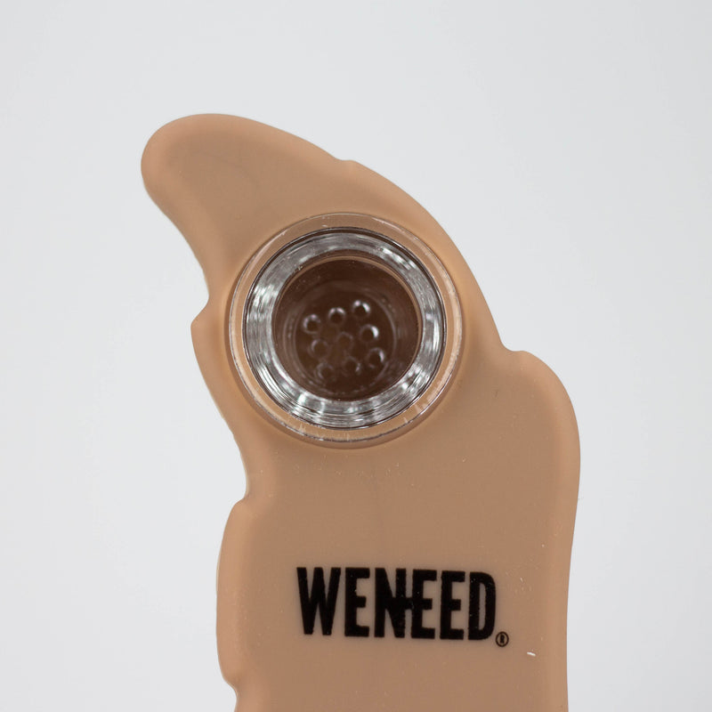 O Weneed | 4" Croissant Silicone Hand pipe