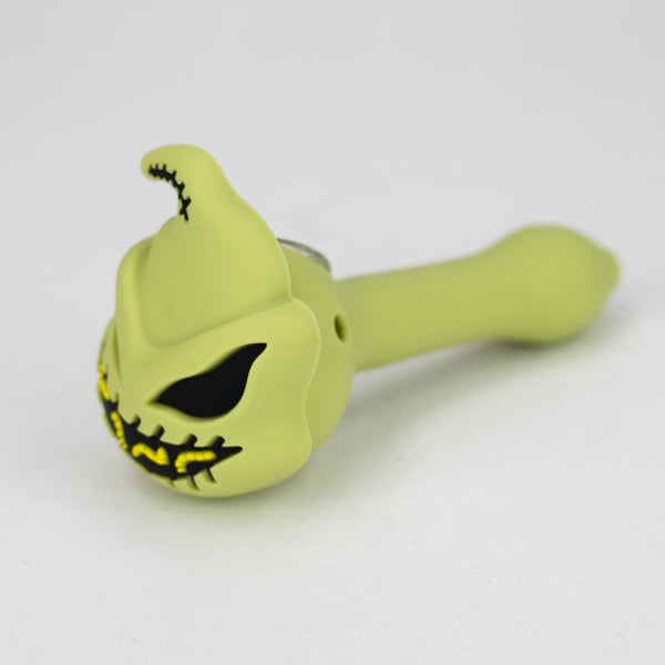 O Weneed | 4.5" Oogie Boogie Silicone Hand pipe