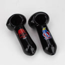 3" Black & Skull Pack of 2 Glass Pipe JJ Distribution