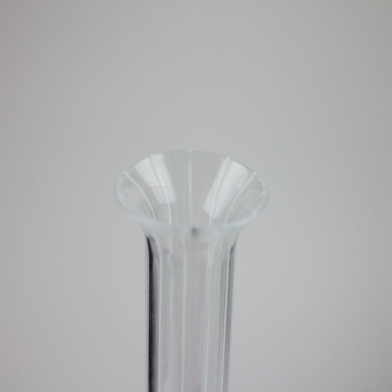 O 8" stripe acrylic water pipe [SV10]