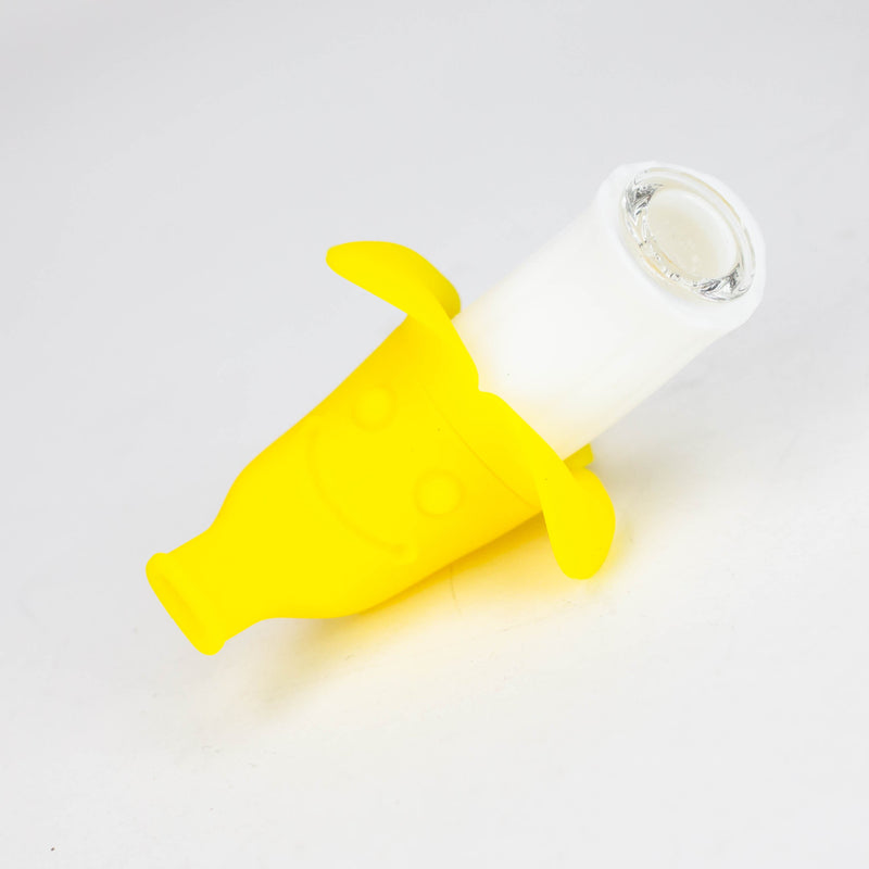 O Weneed | 4.5" Banana Silicone Hand pipe