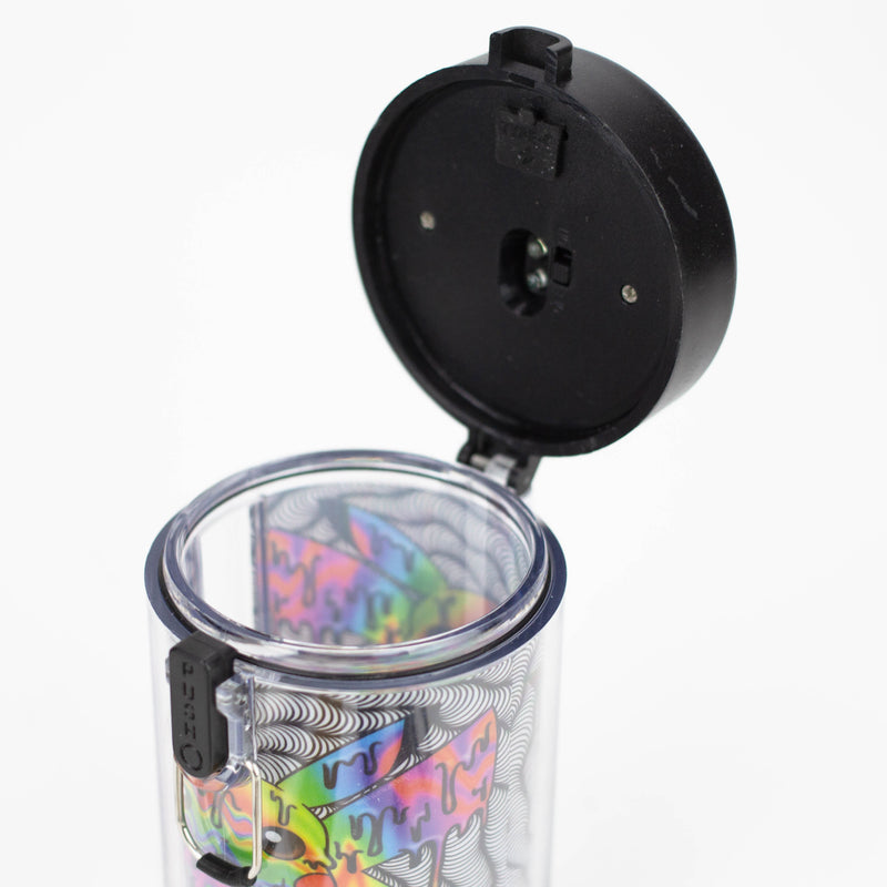 O Waterproof Multifunctional sealed LED jar with grinder Box of 6 [SL81]