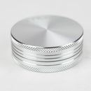 XTREME | 2 parts Aluminum herb grinder [CNC560-2] Regular Grinder Canadian Distributor Silver