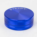 XTREME | 2 parts Aluminum herb grinder [CNC560-2] Regular Grinder Canadian Distributor Blue