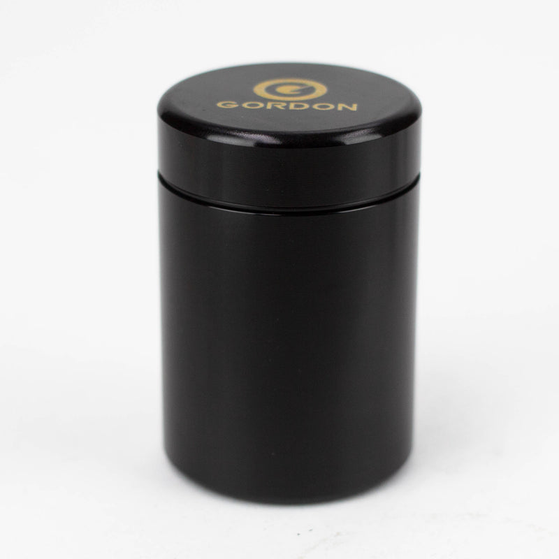 O Airtight Aluminum Herb Storage Stash Jar with seal ring