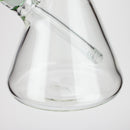 19" Dual 8 arms perc, with splash guard 7mm glass water bong [G11135] Glass Bong Purple Haze Smoke Inc