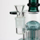 10" Glass Bubbler with 10arms perc [G18015] Glass Bong Purple Haze Smoke Inc