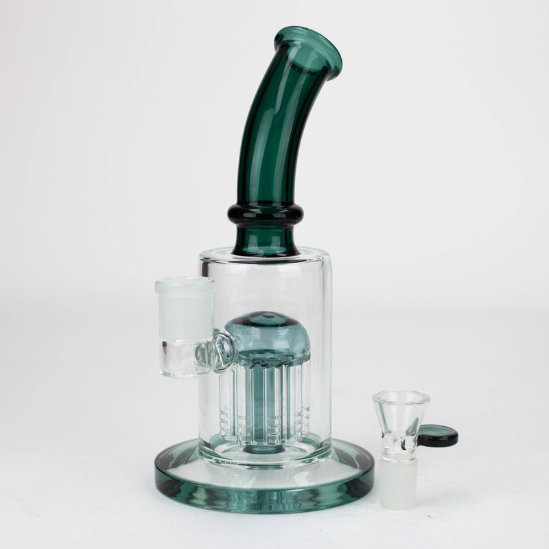 O 10" Glass Bubbler with 10arms perc [G18015]