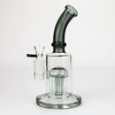 10" Glass Bubbler with 10arms perc [G18015] Glass Bong Purple Haze Smoke Inc Smoke