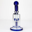 8.5" 8arms perc Glass Bubbler [G31012] Glass Bong Purple Haze Smoke Inc