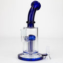 8.5" 8arms perc Glass Bubbler [G31012] Glass Bong Purple Haze Smoke Inc