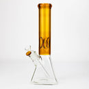 13" Pyramid Base Beaker [G11113] Glass Bong Purple Haze Smoke Inc Yellow