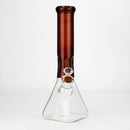 13" Pyramid Base Beaker [G11113] Glass Bong Purple Haze Smoke Inc