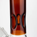 13" Pyramid Base Beaker [G11113] Glass Bong Purple Haze Smoke Inc