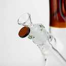 13" Pyramid Base Beaker [G11113] Glass Bong Purple Haze Smoke Inc