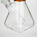 13" Pyramid Base Beaker [G11113] Glass Bong Purple Haze Smoke Inc