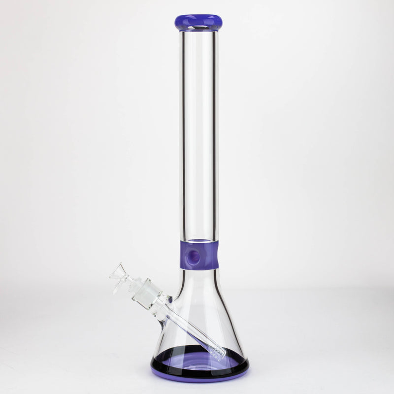 O 18" Classic 7 mm glass Beaker bong [G23172]