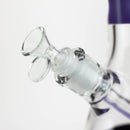 18" Classic 7 mm glass Beaker bong [G23172] Glass Bong Purple Haze Smoke Inc