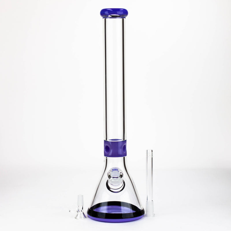 O 18" Classic 7 mm glass Beaker bong [G23172]