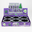 Durable Round glass ashtray Box of 6 Glass Ashtray Canadian Distributor