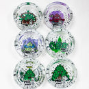 Durable Round glass ashtray Box of 6 Glass Ashtray Canadian Distributor Mr. Joint