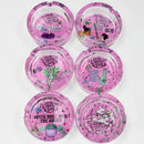 Durable Round glass ashtray Box of 6 Glass Ashtray Canadian Distributor Bunny