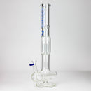 preemo - 20 inch Dome Over Triple Inline to Tree Perc [P015] Glass Bong preemo BLUE