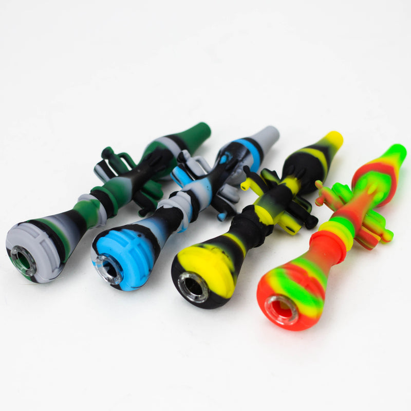 O Weneed | 5" Bazooka Silicone Hand pipe Assorted