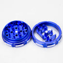 4 Parts 420 Aluminum Grinder-Blue [CNC6404-420] Regular Grinder Canadian Distributor