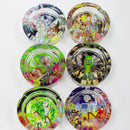 Glass Ash Tray (RM) Box of 6 Glass Ashtray JJ Distribution