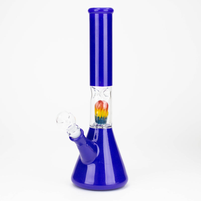 O 12" Rasta Water Beaker Water Bong [UB-12-RASTA]